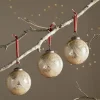 Kecci Baubles - Antique Champagne - (Set of 3)