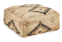 Kesu Kilim Pouf - Large