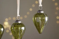 Khela Baubles - Moss - (Set of 4)