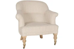 Kiana Cotton Armchair - Natural