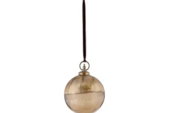 Konara Giant Bauble - Gold Crackle