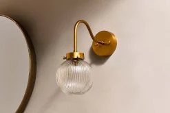 Konnie Bathroom Wall Light - Clear