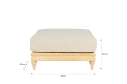 Krissa Modular Sofa - Footstool