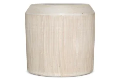 Kubo Ceramic Planter - Cream