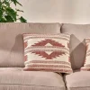 Kutha Kilim Cushion Cover - Cream - Square