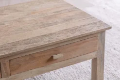 Laali Grooved Mango Wood Coffee Table - Natural