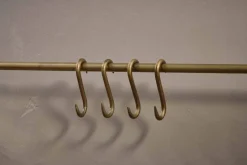 Laila Iron Hanging Rail - Brass