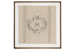 Lena Textured Wall Art - Off White