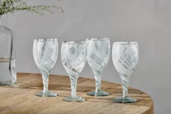 Lohara Wine Glass - White (Set of 4)