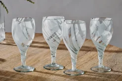 Lohara Wine Glass - White (Set of 4)