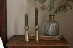Lokoja Candle Holder - Antique Brass (Set of 2)