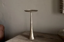 Lora Pillar Candle Holder - Brass