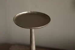 Lora Pillar Candle Holder - Brass