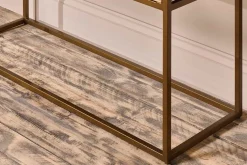 Luzon Iron & Mango Wood Display Console Table