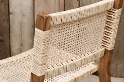 Madrisana Acacia & Rattan Bar Stool