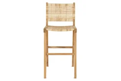 Madrisana Acacia & Rattan Bar Stool