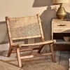 Madrisana Acacia & Rattan Woven Chair