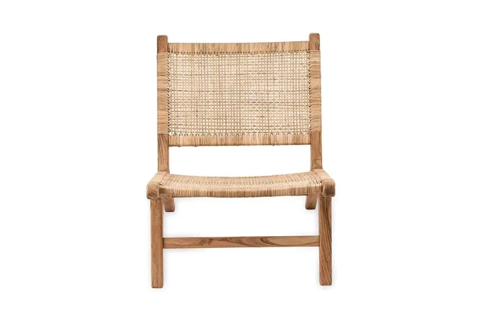 Madrisana Acacia & Rattan Woven Chair