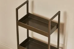Mahi Bathroom Storage Caddy - Antique Brass