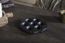 Maji Stone Multi Tealight Holder - Antique Black
