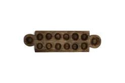 Makala Reclaimed Wood Tealight Holder - Natural