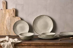 Malia Dinnerware Set - Cream (Set of 12)