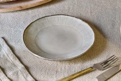 Malia Dinnerware Set - Cream (Set of 12)