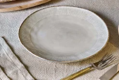 Malia Dinnerware Set - Cream (Set of 12)