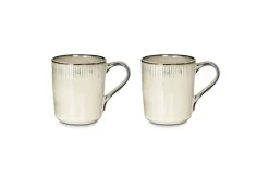 Malia Mug - Cream - (Set of 2)