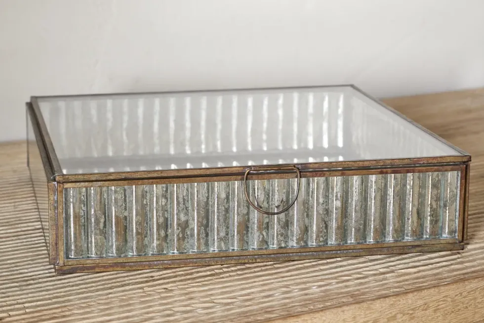 Malita Jewellery Box - Antique Brass