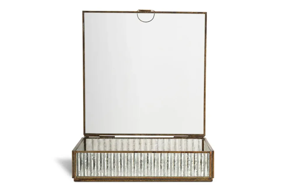 Malita Jewellery Box - Antique Brass