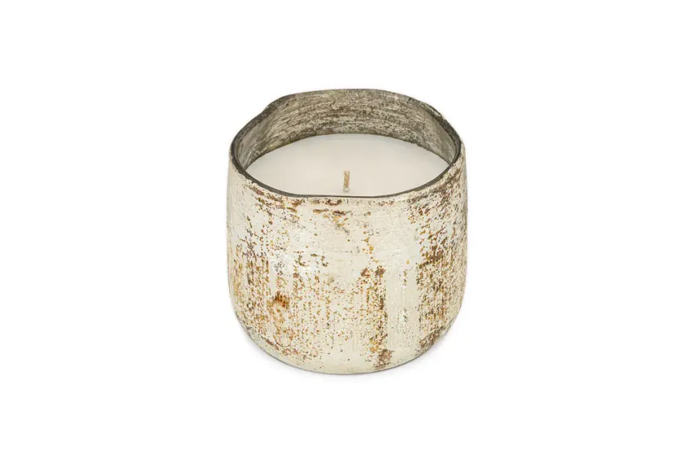Mandarin & Clove 1 Wick Scented Candle - Antique Gold - 1 Wick