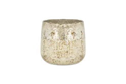 Mandarin & Clove 1 Wick Scented Candle - Antique Gold - 1 Wick