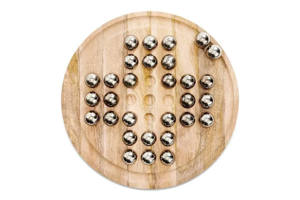 Mango Wood Giant Solitaire Board