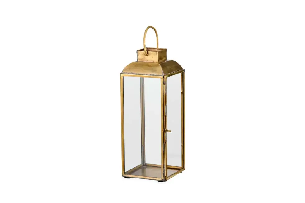 Maro Brass Lantern - Tall