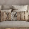Maua Statement Boucle Lumbar Cushion Cover - Mocha