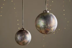 Mavu Giant Bauble - Rustic Bronze & Petrol