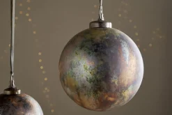 Mavu Giant Bauble - Rustic Bronze & Petrol