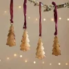 Mishti Tree Baubles - Antique Brass - Small (Set of 4)