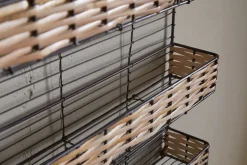 Montali Iron & Rattan Spice Rack - Natural