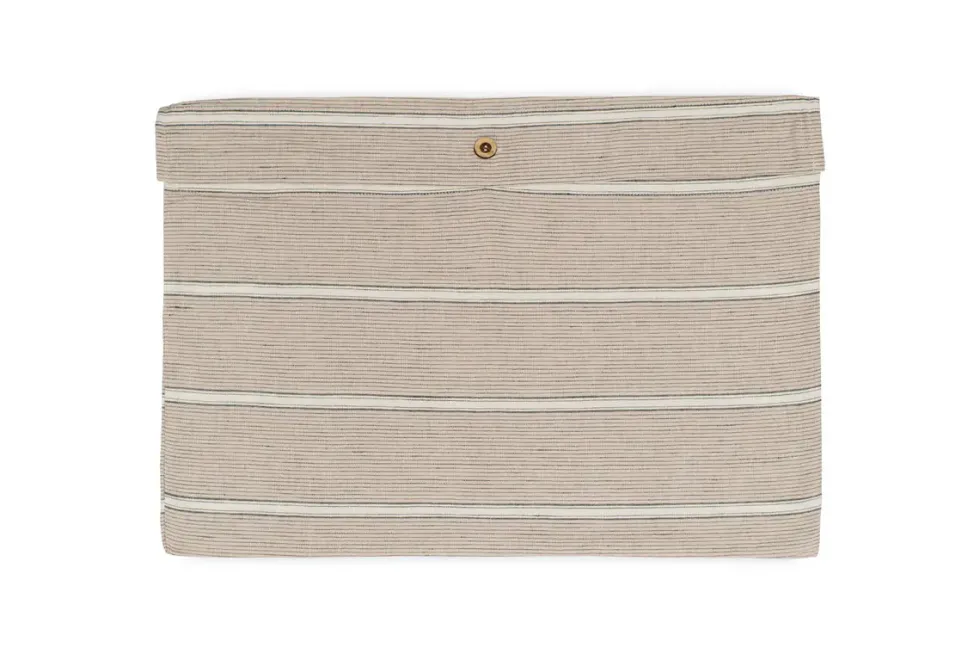 Mora Hemp & Cotton Duvet Cover - Stone Grey