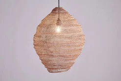 Mukuni Wire Lampshade - Brass - Large