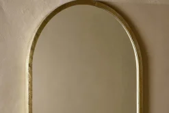 Murwara Arch Mirror - Antique Brass