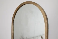 Murwara Full Length Mirror - Antique Brass
