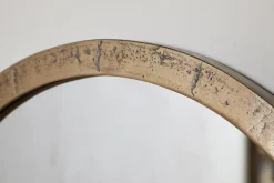Murwara Wall Mirror - Antique Brass