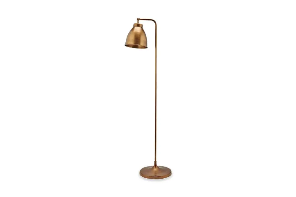 Muturi Floor Lamp - Antique Brass
