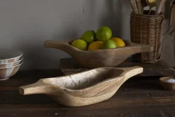 Naashta Handled Serving Bowl - Natural