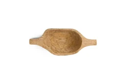 Naashta Handled Serving Bowl - Natural