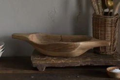 Naashta Handled Serving Bowl - Natural