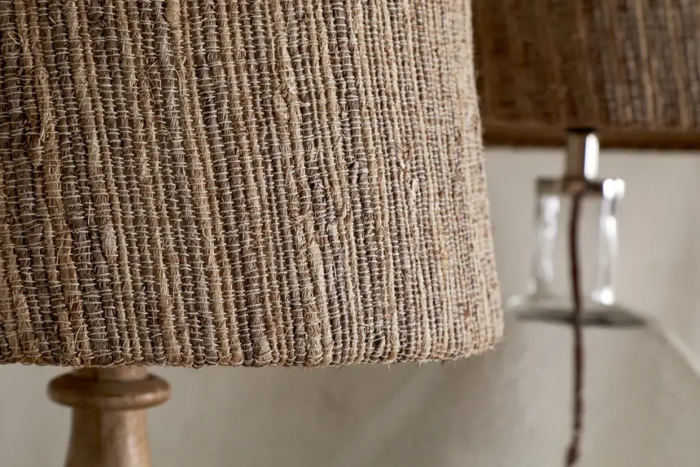 Nadee Banana Leaf Lampshade - Natural